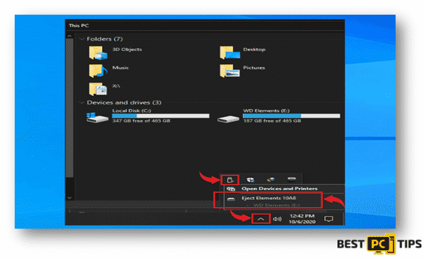 Ejecting External Storage