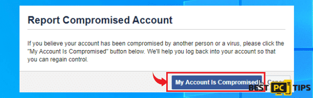 Report Compromised Account