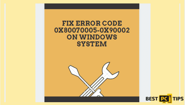 Fix error code