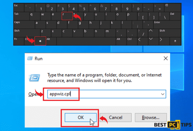 Uninstall or Change a Program in Windows