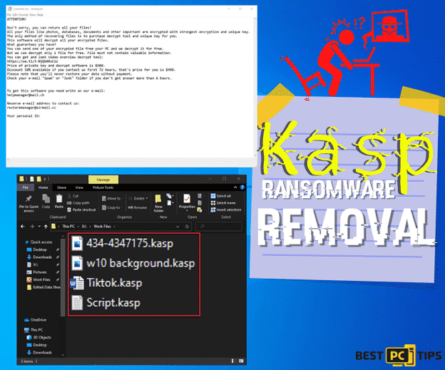 Kasp Ransomware Removal and Data Recovery Guide
