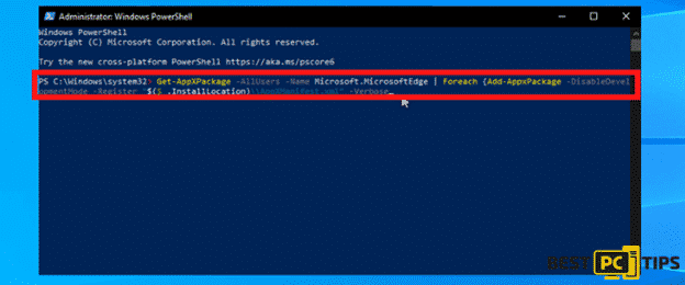 Windows Powershell