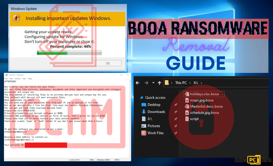 Booa Ransomware Removal Guide