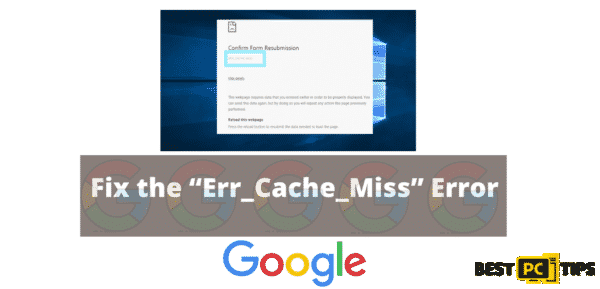 Err_Cache_Miss error fix