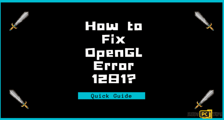 Ошибка opengl 1281 invalid value майнкрафт