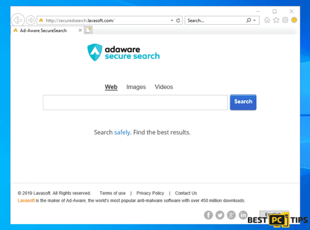Adaware Secure Search