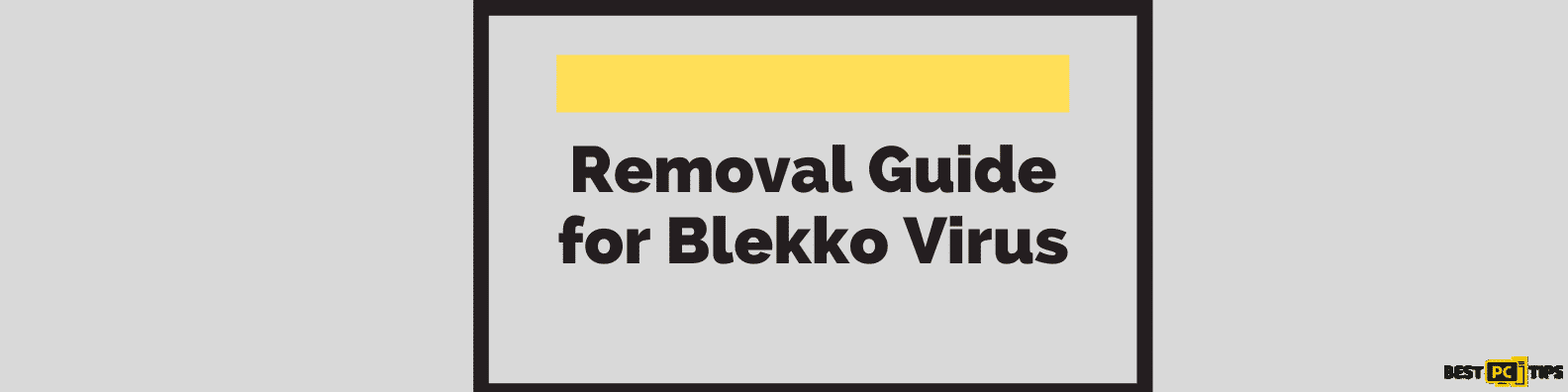 Blekko virus removal guide