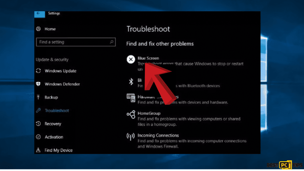 windows troubleshooter to fix rtwlane.sys Blue Screen error