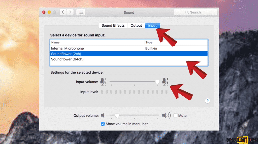 how to fix microphone for Mac computers-input