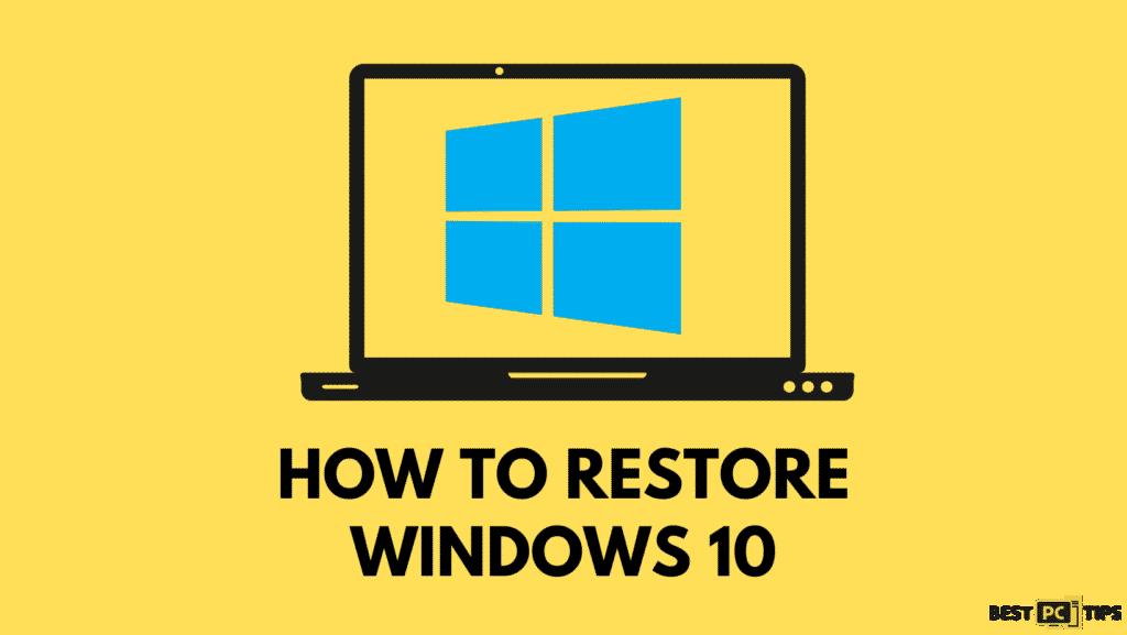 how to restore windows 10