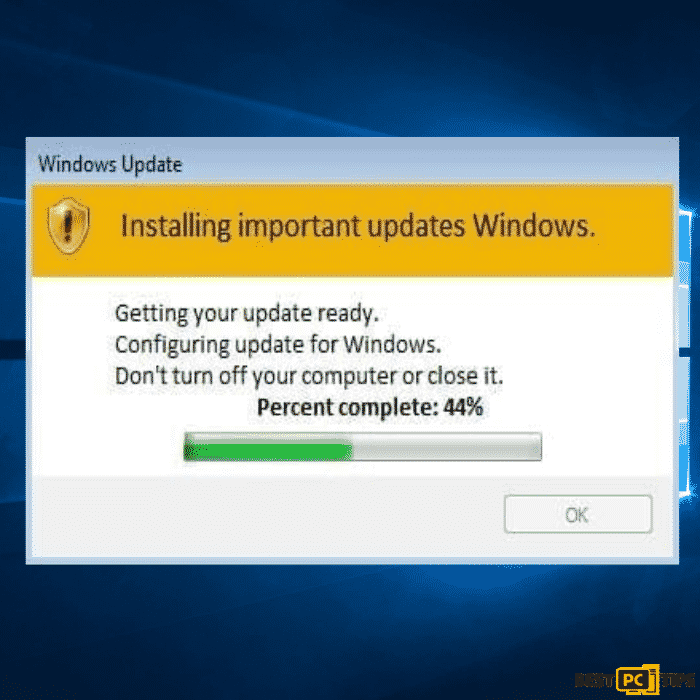 Fake Windows Update