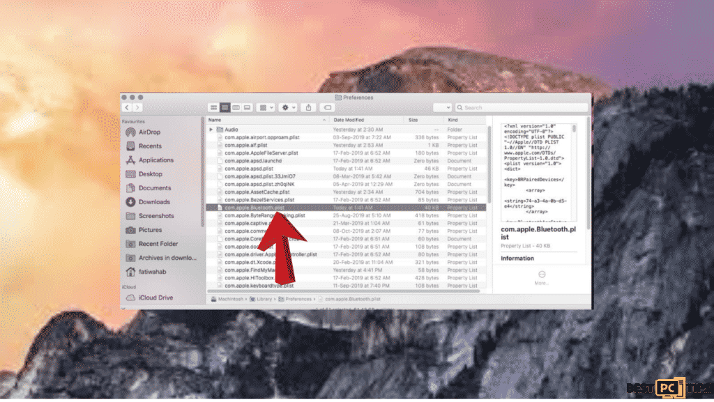 fix bluetooth devices that keeps disconnecting on mac-plist