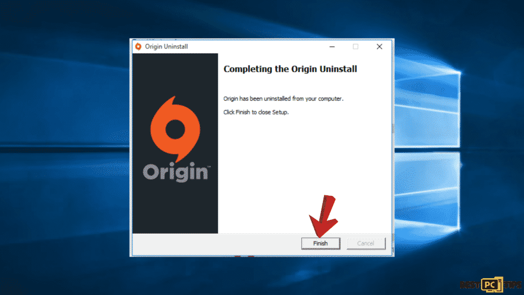 Fix Origin Error Code 9:0- finish