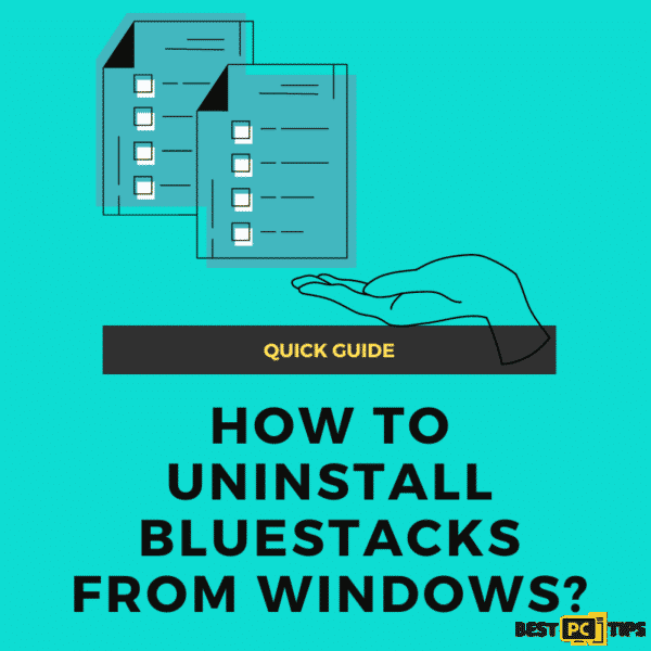 how to uninstall BlueStacks from Windows?