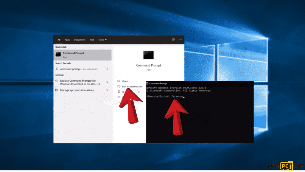 How to fix Windows not shutting down -command prompt