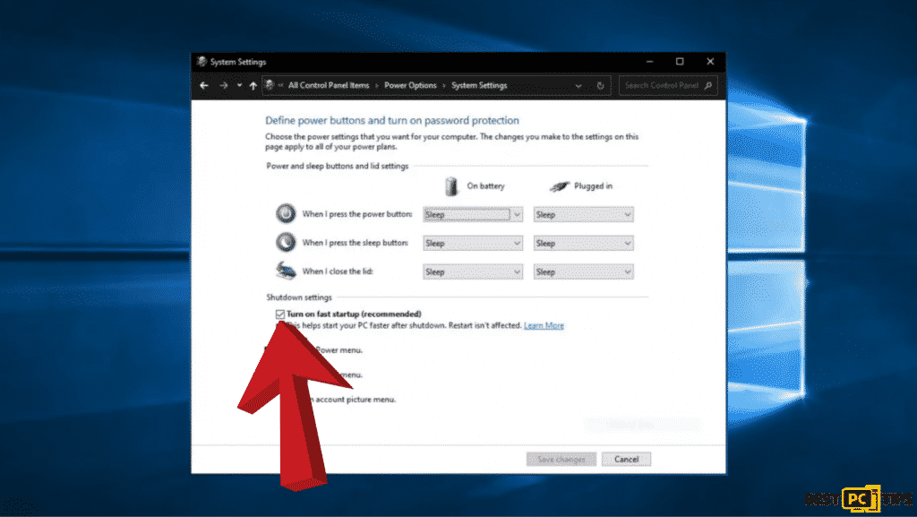 How to fix Windows not shutting down- turn off