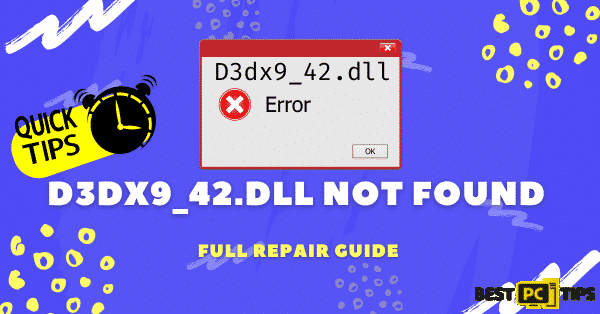 D3dx9_42.dll Not Found
