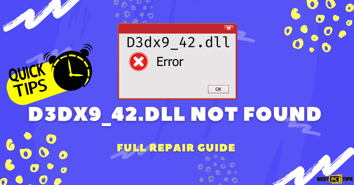 D3dx9_42.dll Not Found