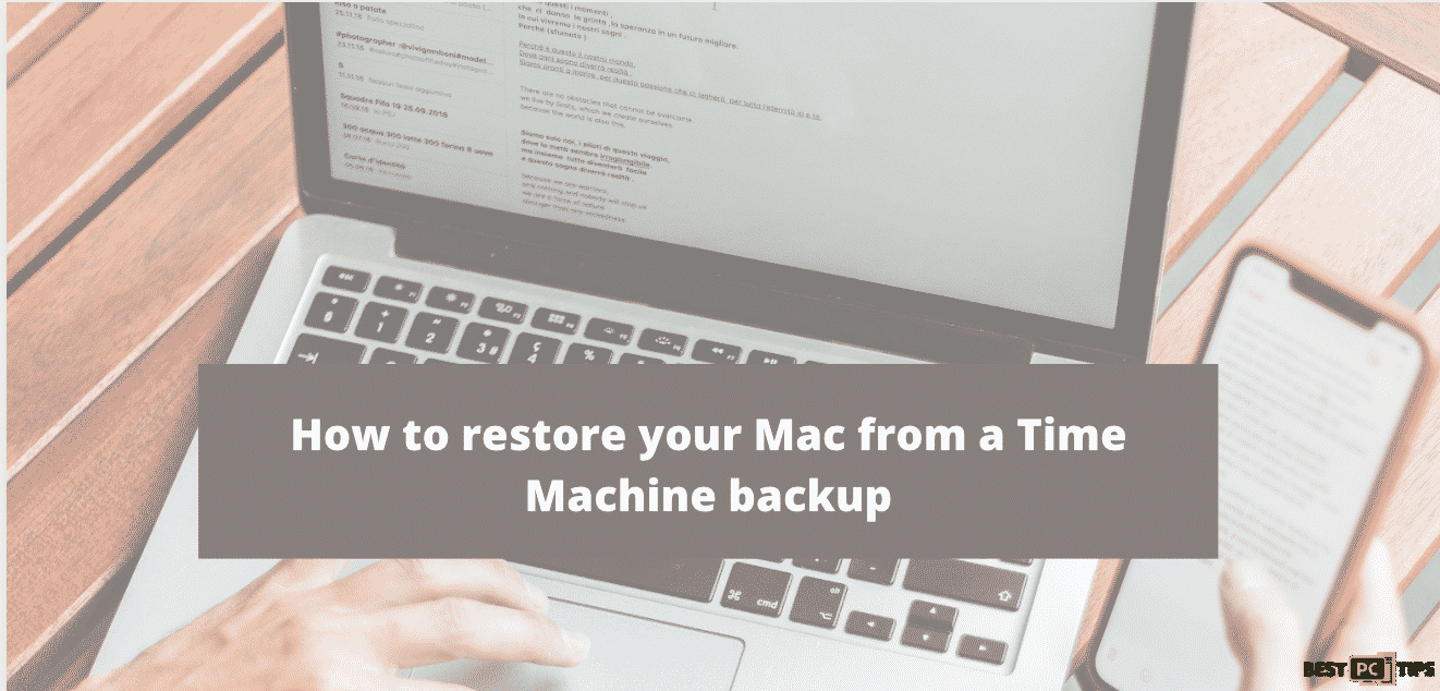 restore mac using time machine