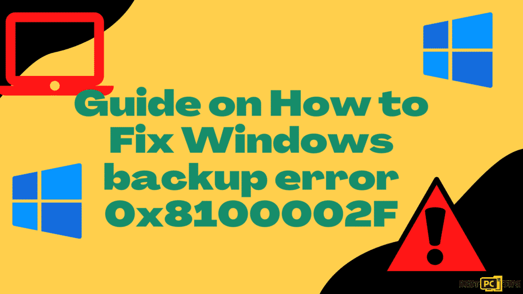Guide on how to fix backup error banner