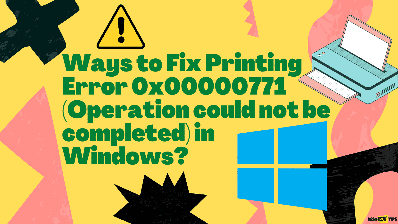Fix Printing Error 0x00000771