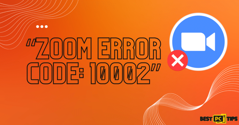 fix Zoom-Error-Code-10002