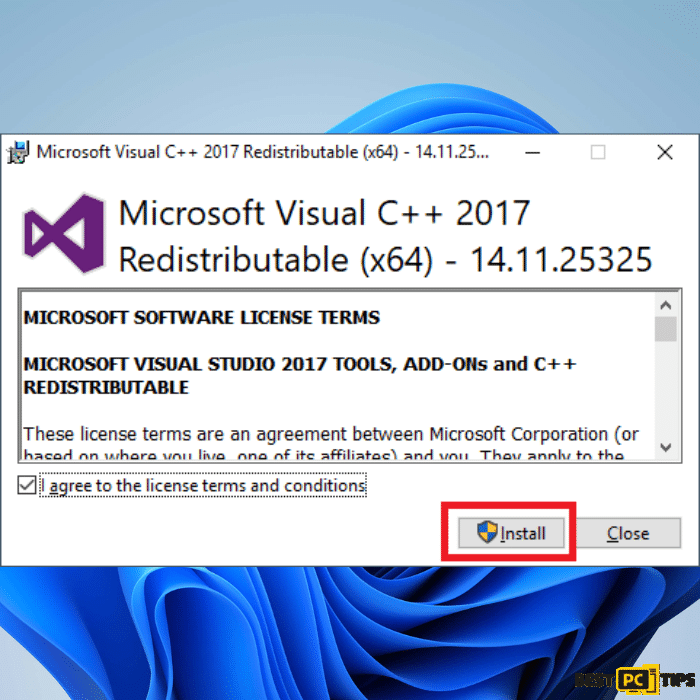 install-visual-c++
