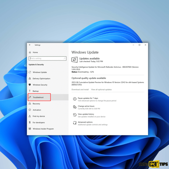 troubleshoot-windows-update
