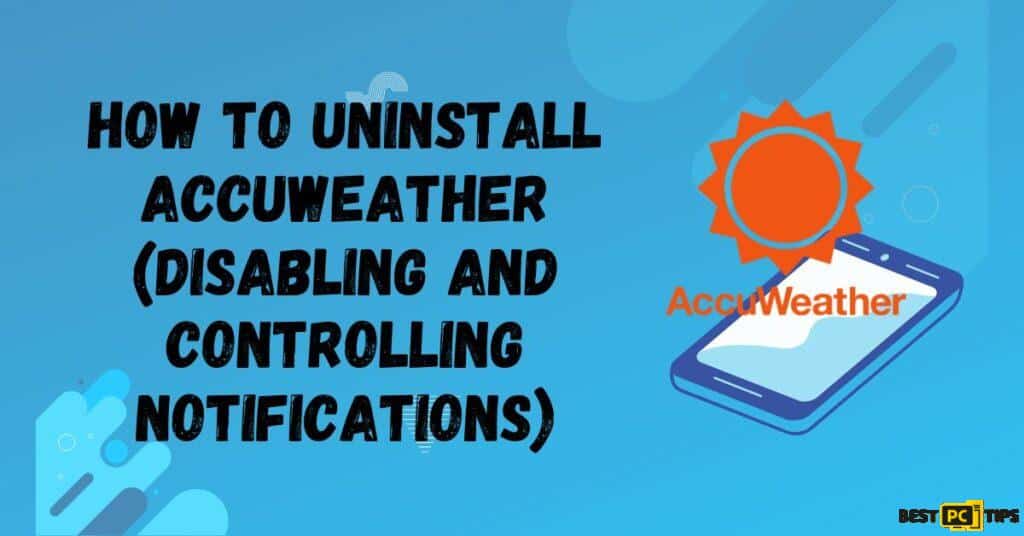 uninstall-accuweather