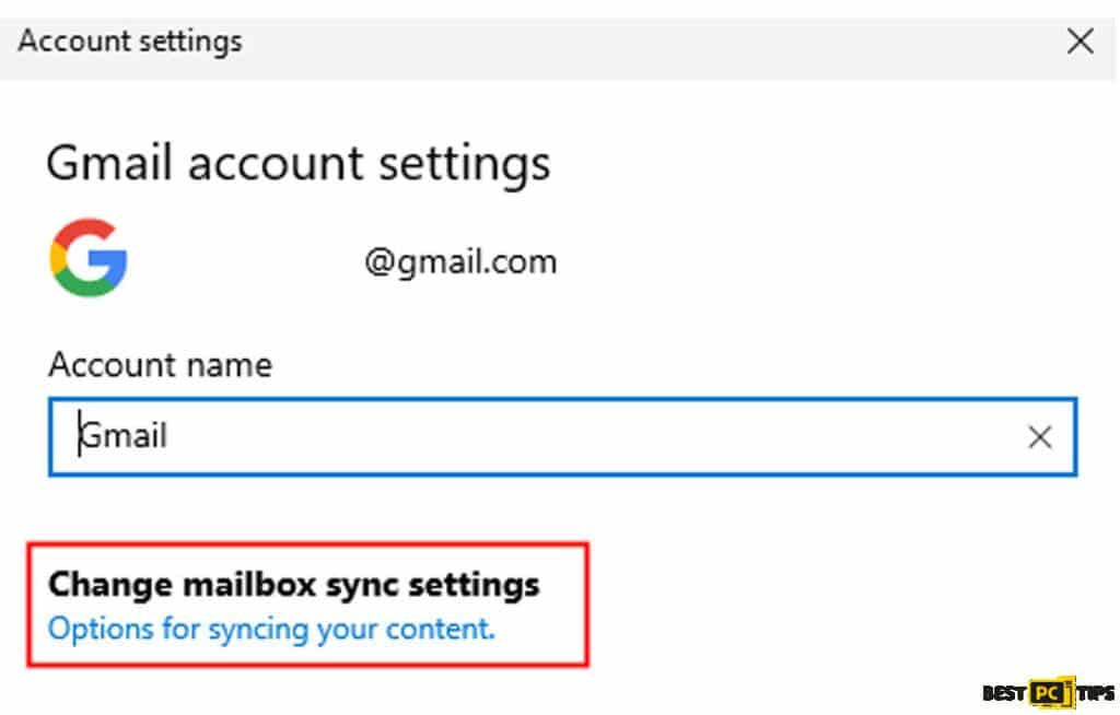 Adjust Mail App Synchronization Preferences
