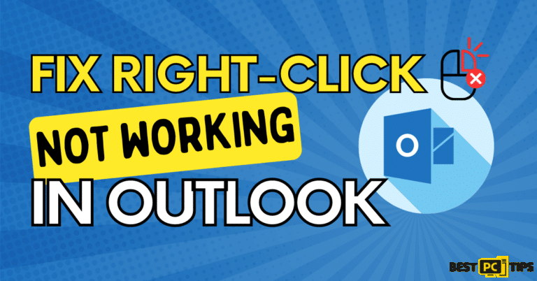 Fix Right-Click Not Working in Outlook