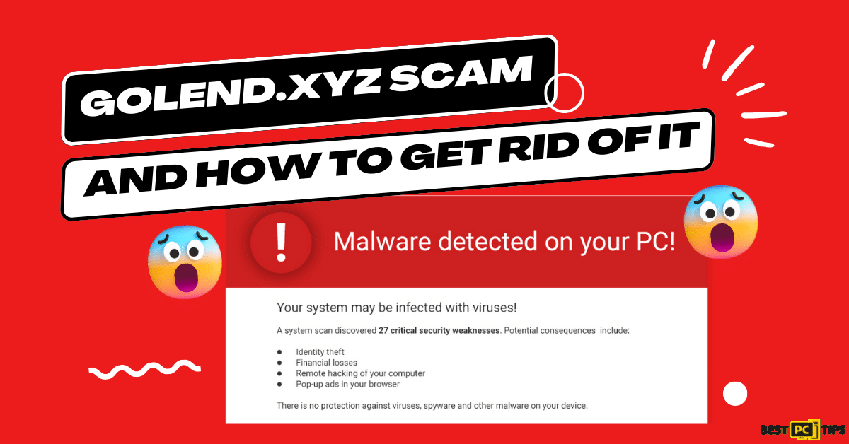Golend.xyz Scam and How to Get Rid of It