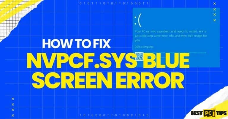 Fixing Nvpcf.sys Blue Screen Error